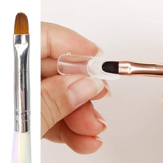 pincel para unha em gel