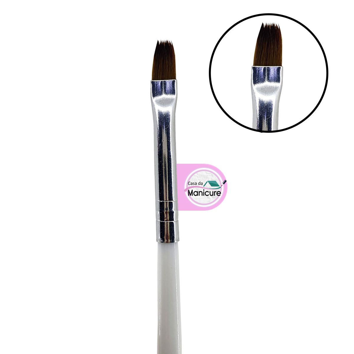 pincel para unha francesinha