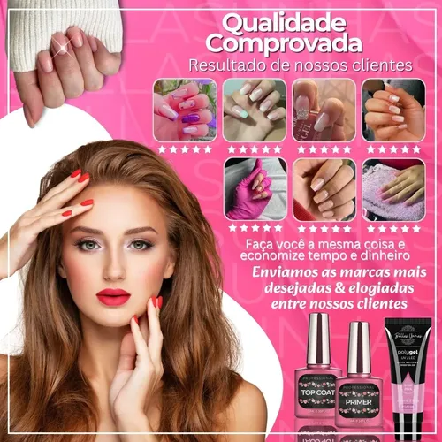 remoção de polygel