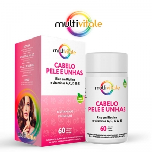 vitamina a vs biotina para cabelo e unha