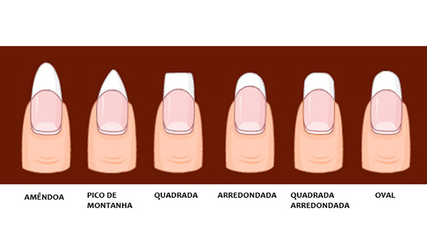 cores de esmalte que transmitem elegância