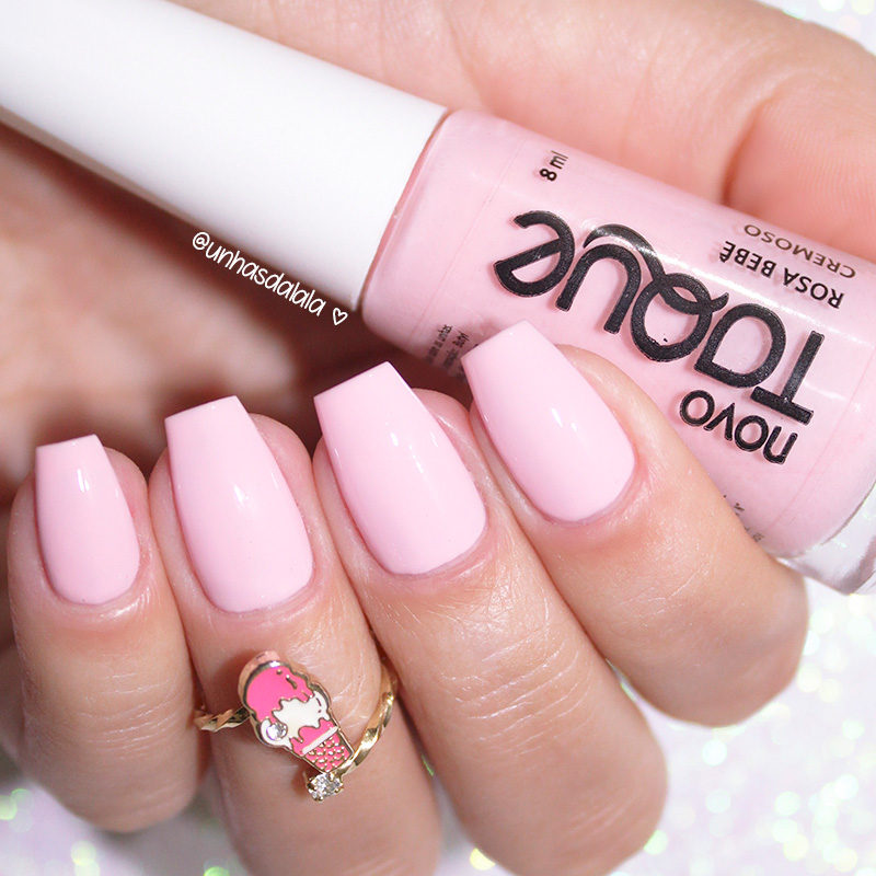 unha rosa ombré