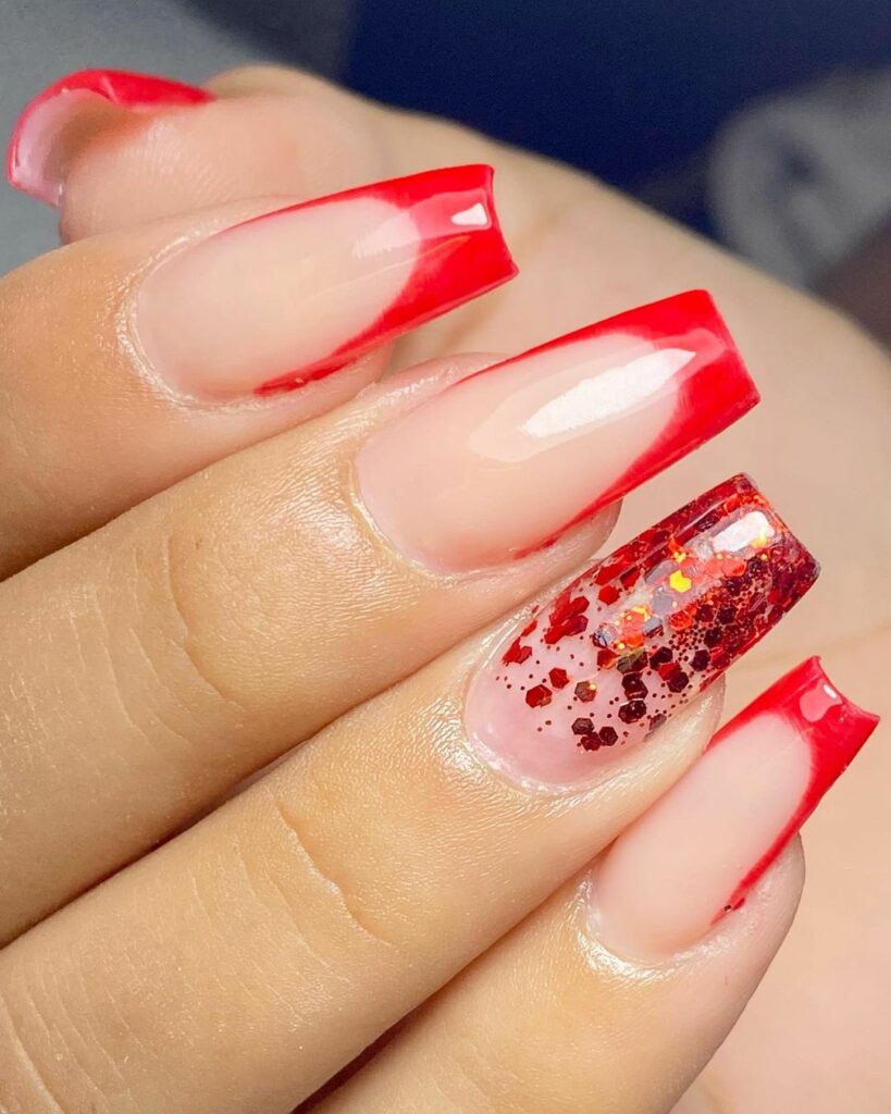unha vermelha tomate