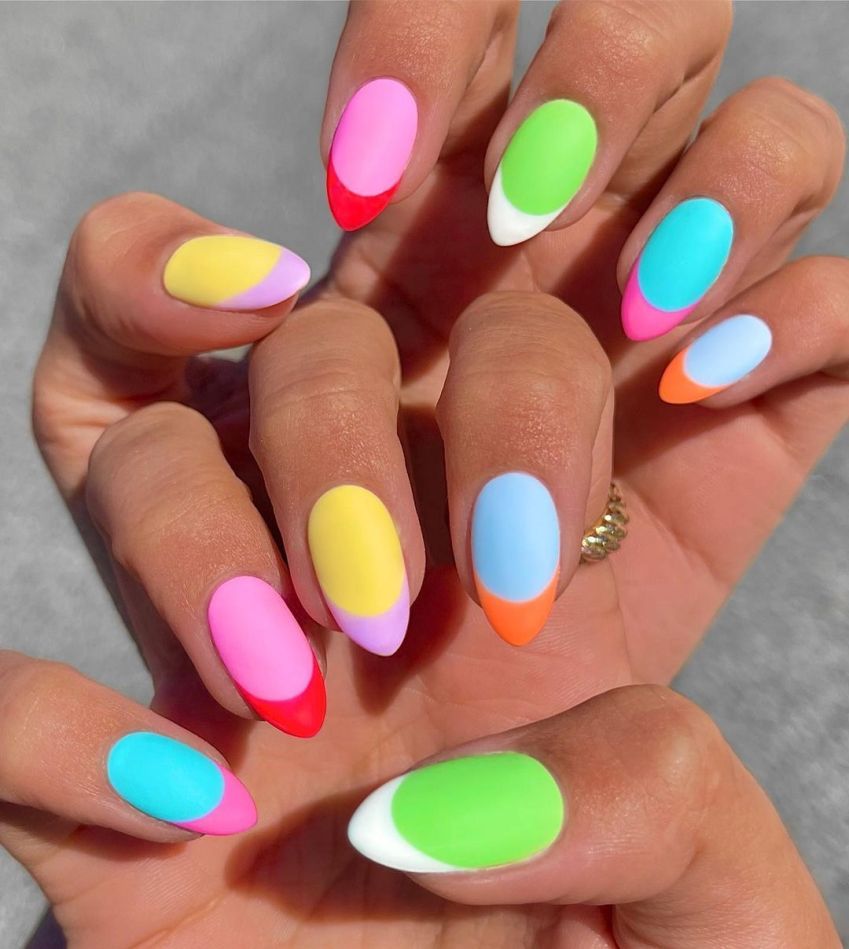 ideias unhas em gel simples e bonitas