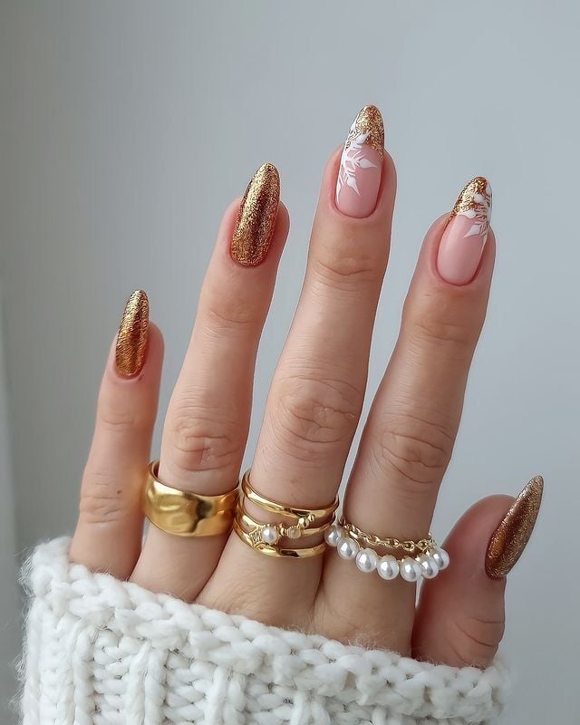 unhas minimalistas ano novo