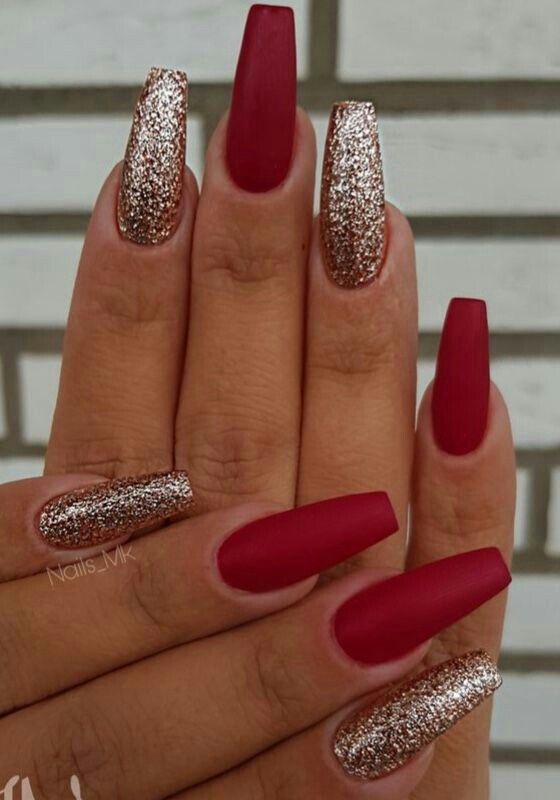 unhas decoradas natal ano novo