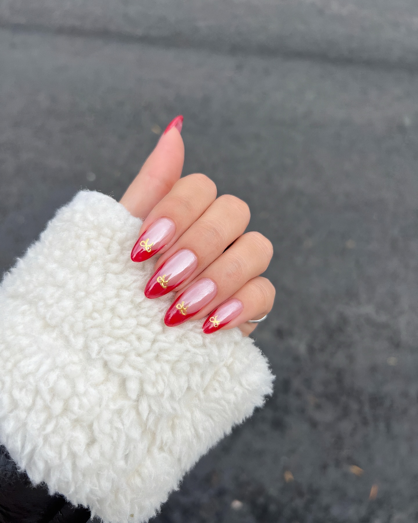 unhas fáceis ano novo