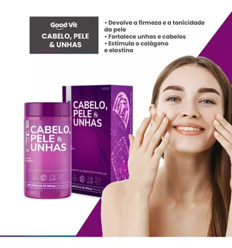 suplemento para crescimento de cabelo