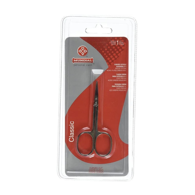 Tesoura de unha Mundial Flex Reta BC-326