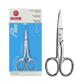 Tesoura de unha Mundial Classic Reta BC-422