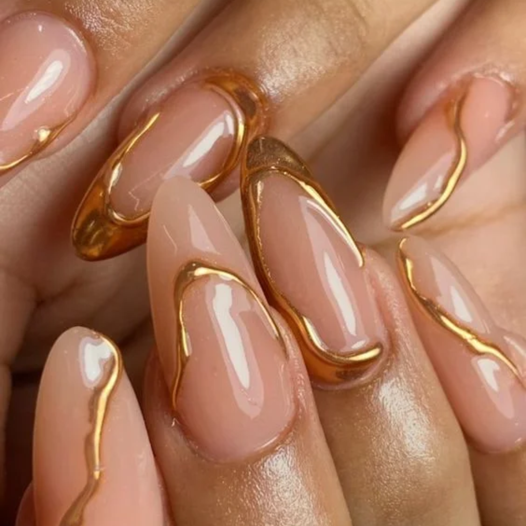 inspiração unhas 3d flores