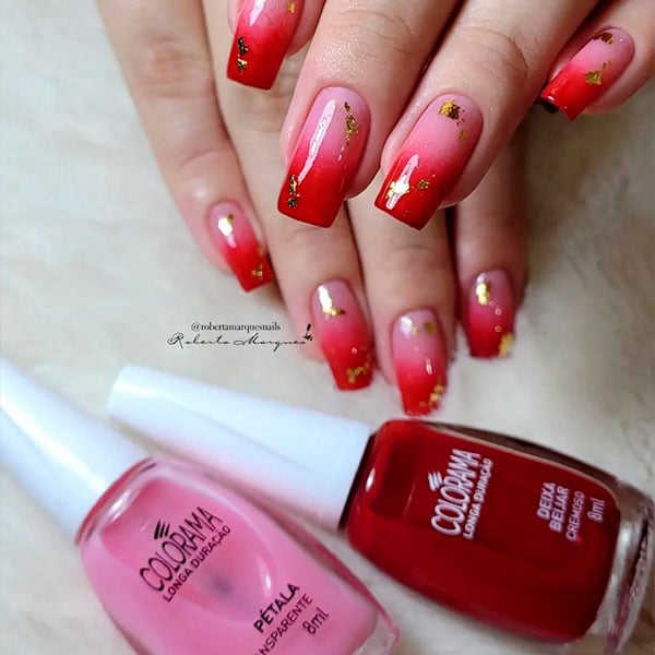 ideias de unhas acrílicas decoradas para festas