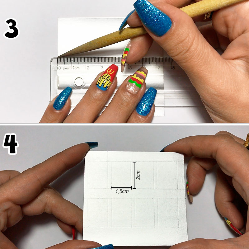 unha adesiva não dura o que fazer