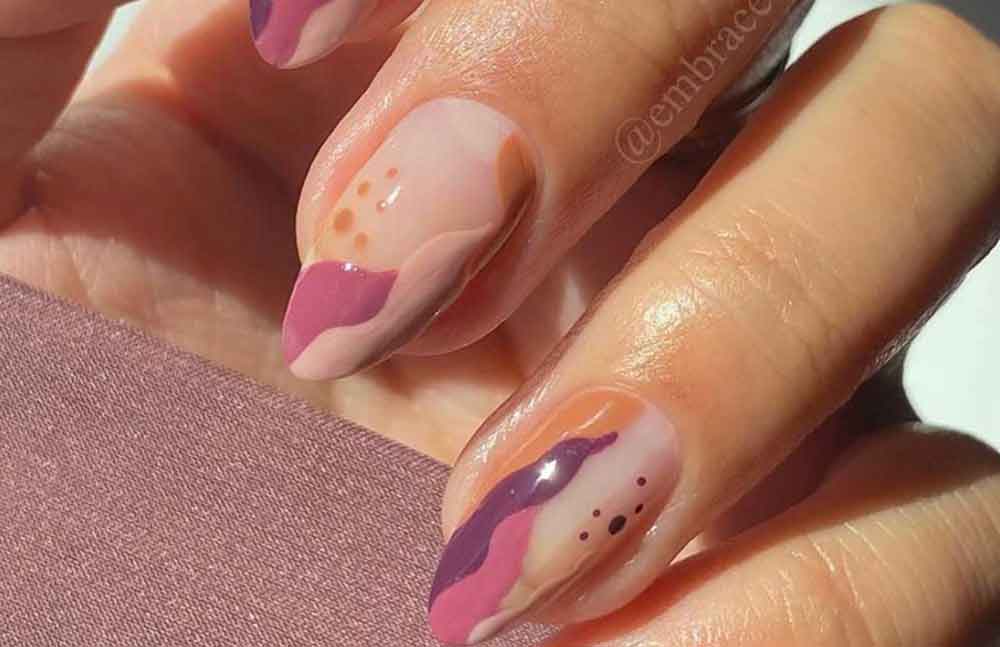 ideias de unhas almond rosa para arrasar