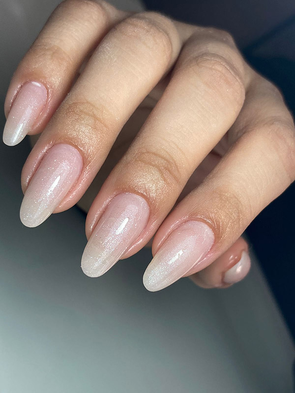 unha de gel bailarina