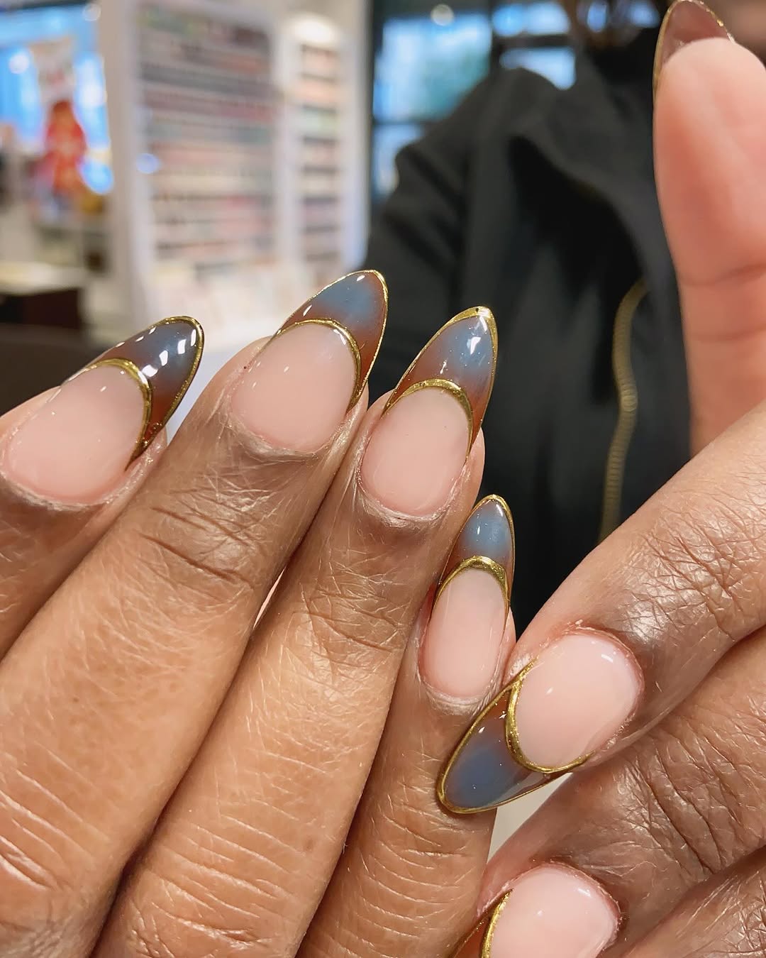 20 ideias de unha amendoada francesinha decorada para arrasar