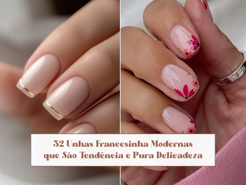 tutorial francesinha sorriso unha amendoada passo a passo