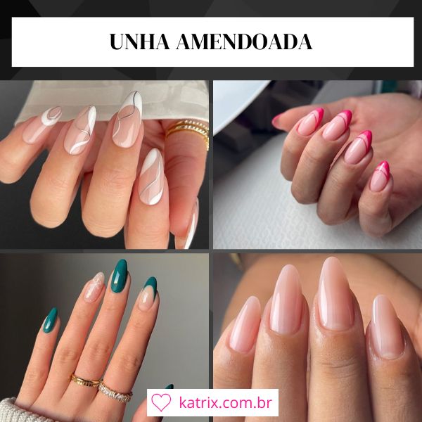 unha amendoada fácil de manter