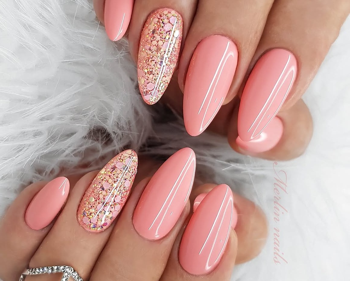 5 Ideias de Unhas Amendoada Rosa para Arrasar