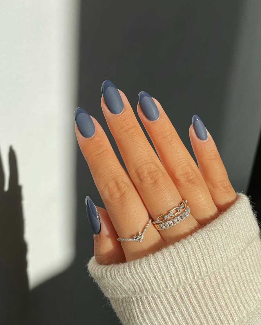unha amendoada elegante