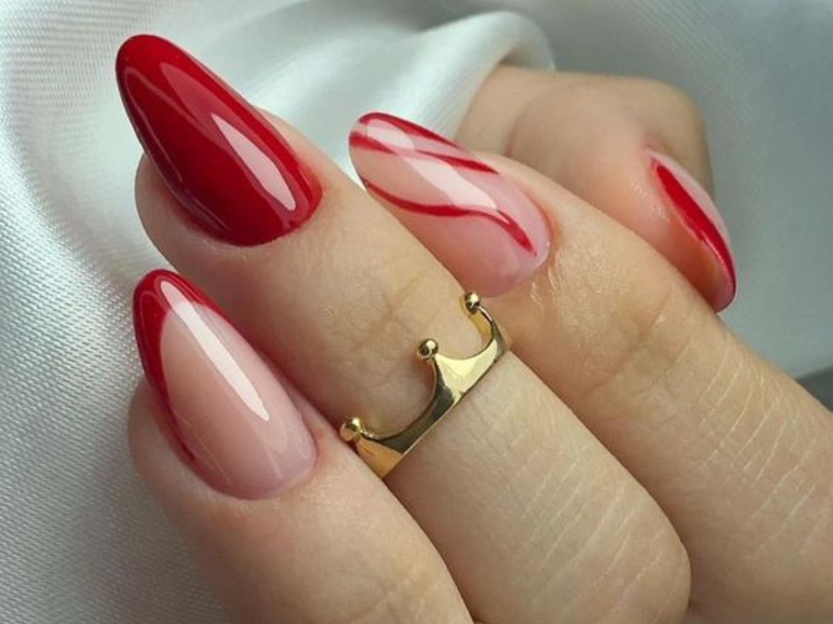 Esmalte em Gel Vermelho: Durabilidade e Brilho para Suas Unhas Amendoado