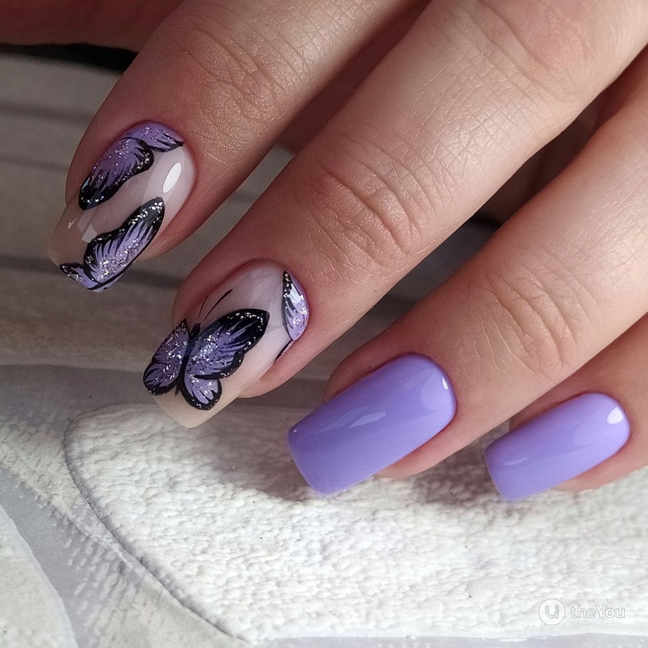 como aplicar pó asa de borboleta em gel