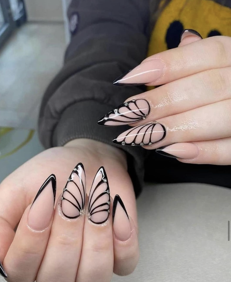 como aplicar pó asa de borboleta em gel