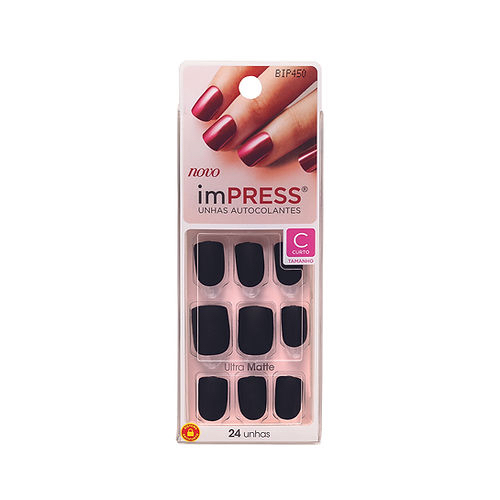 unha autocolante impress matte