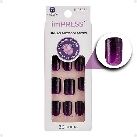 unha autocolante impress durabilidade