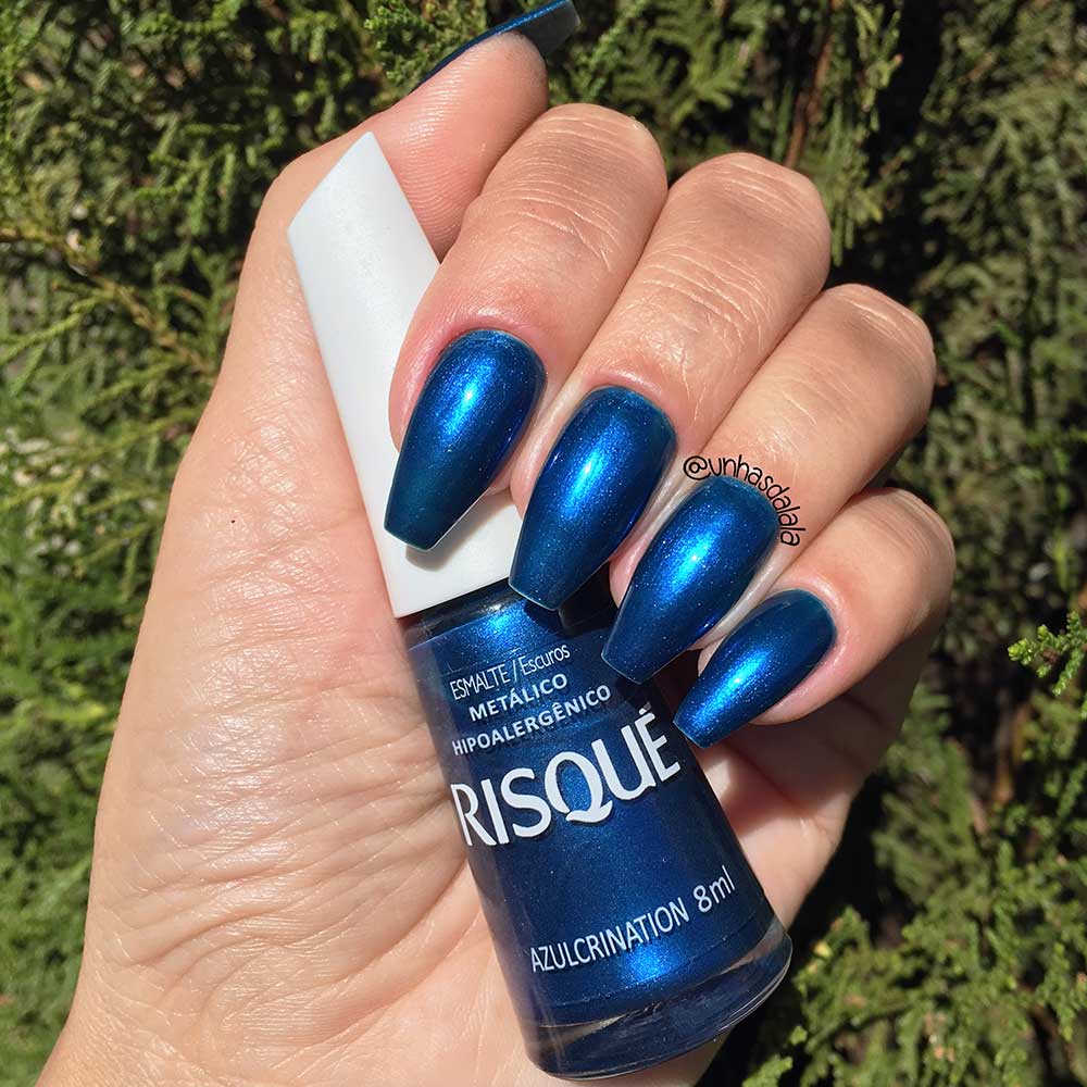 Resenha: Esmalte Impala Azul Royal