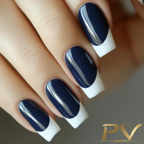 francesinha azul royal dupla
