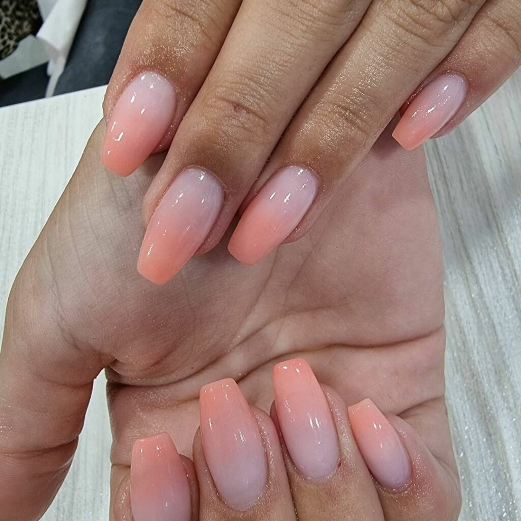 unha baby color rosa encapsulada