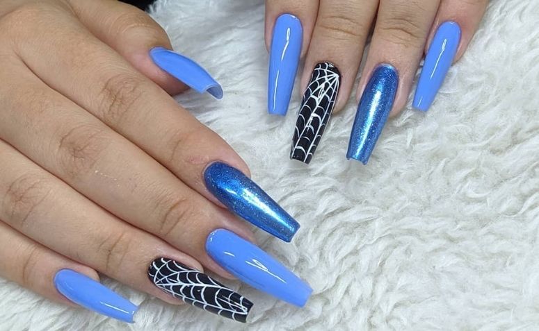 preço unha bailarina azul salão ou fazer em casa