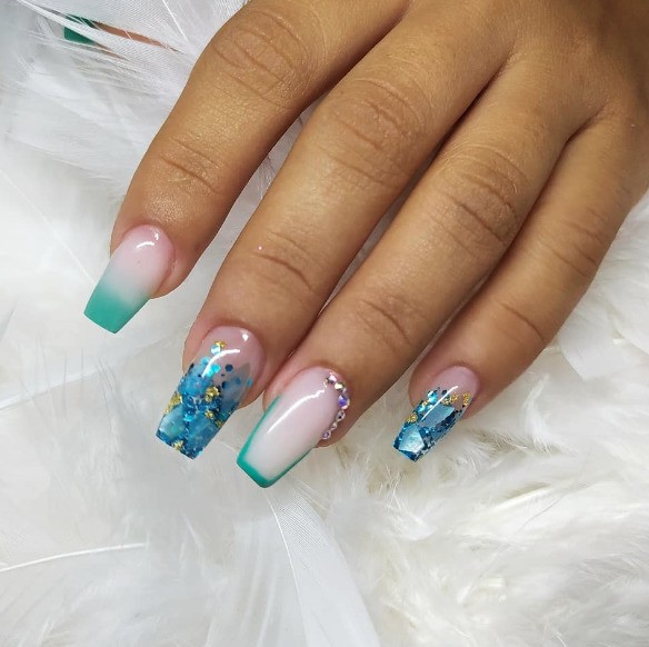 como evitar quebra unha bailarina azul