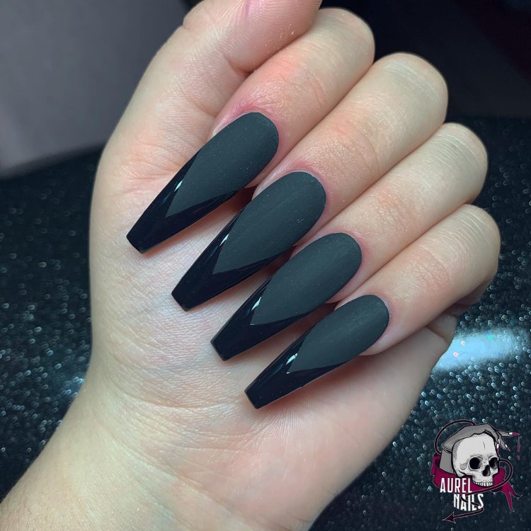 ideias de unha bailarina preta decorada