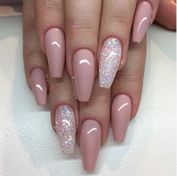 ideias de unhas bailarina redonda para arrasar