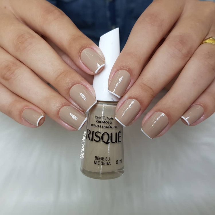 quanto custa fazer unha bege com francesinha