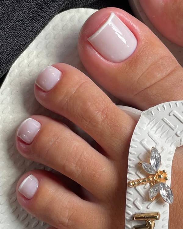 esmalte branco com glitter vs esmalte branco perolado