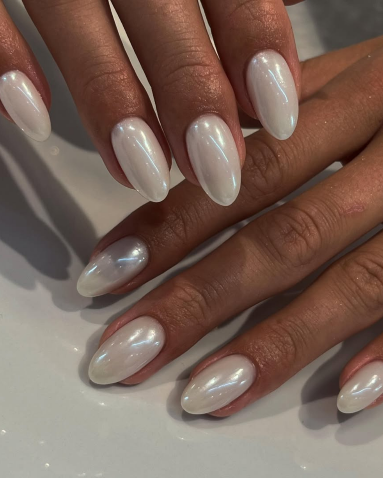 como aplicar esmalte branco perolado em casa