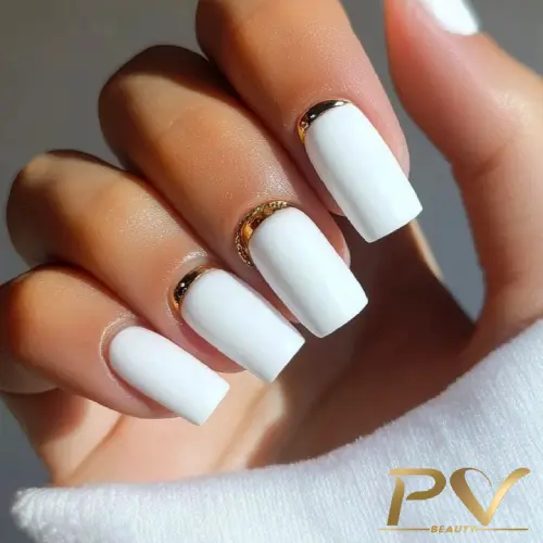 como evitar unhas brancas manchadas