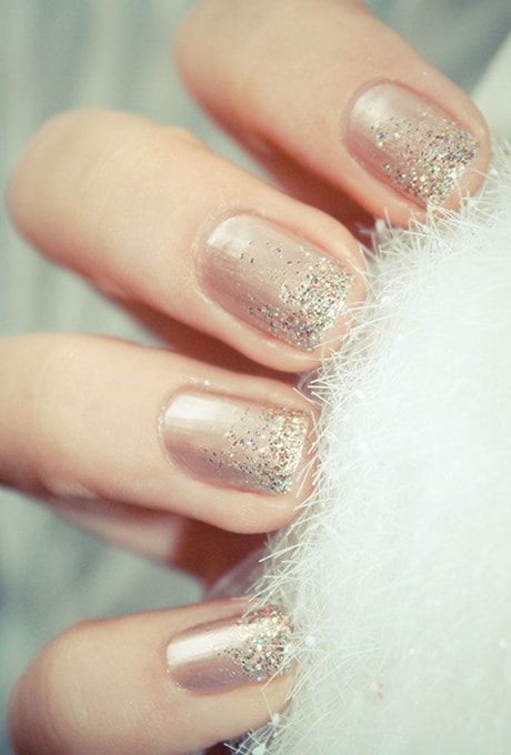 Mistura de esmaltes para unhas brilhantes