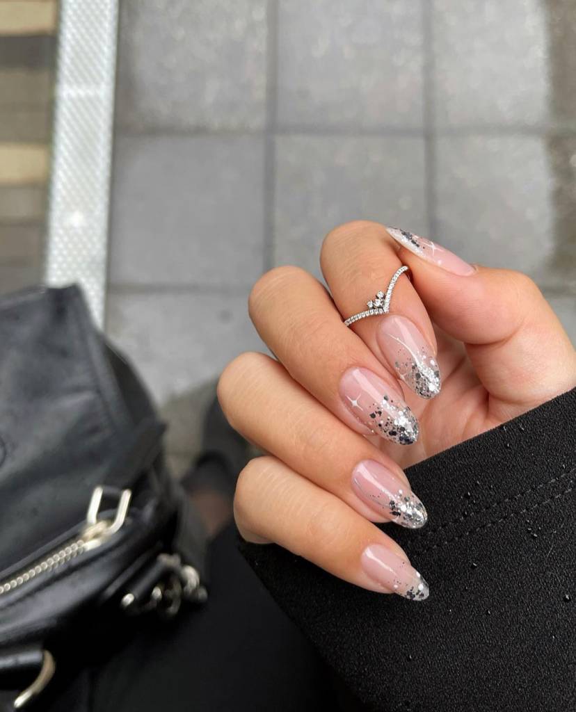 Unhas brilhantes e fortes