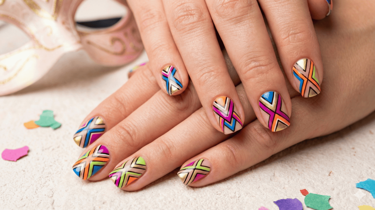 Guia Completo de Nail Art Neon e Brasil Core