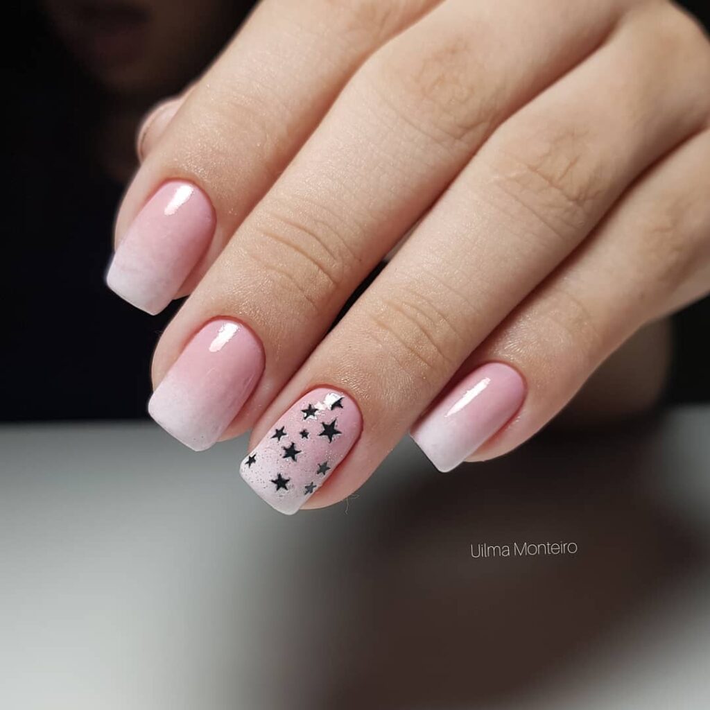 ideias de unhas claras em gel para casamento