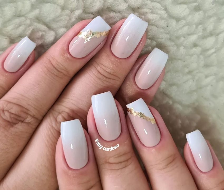 como evitar unhas claras manchadas