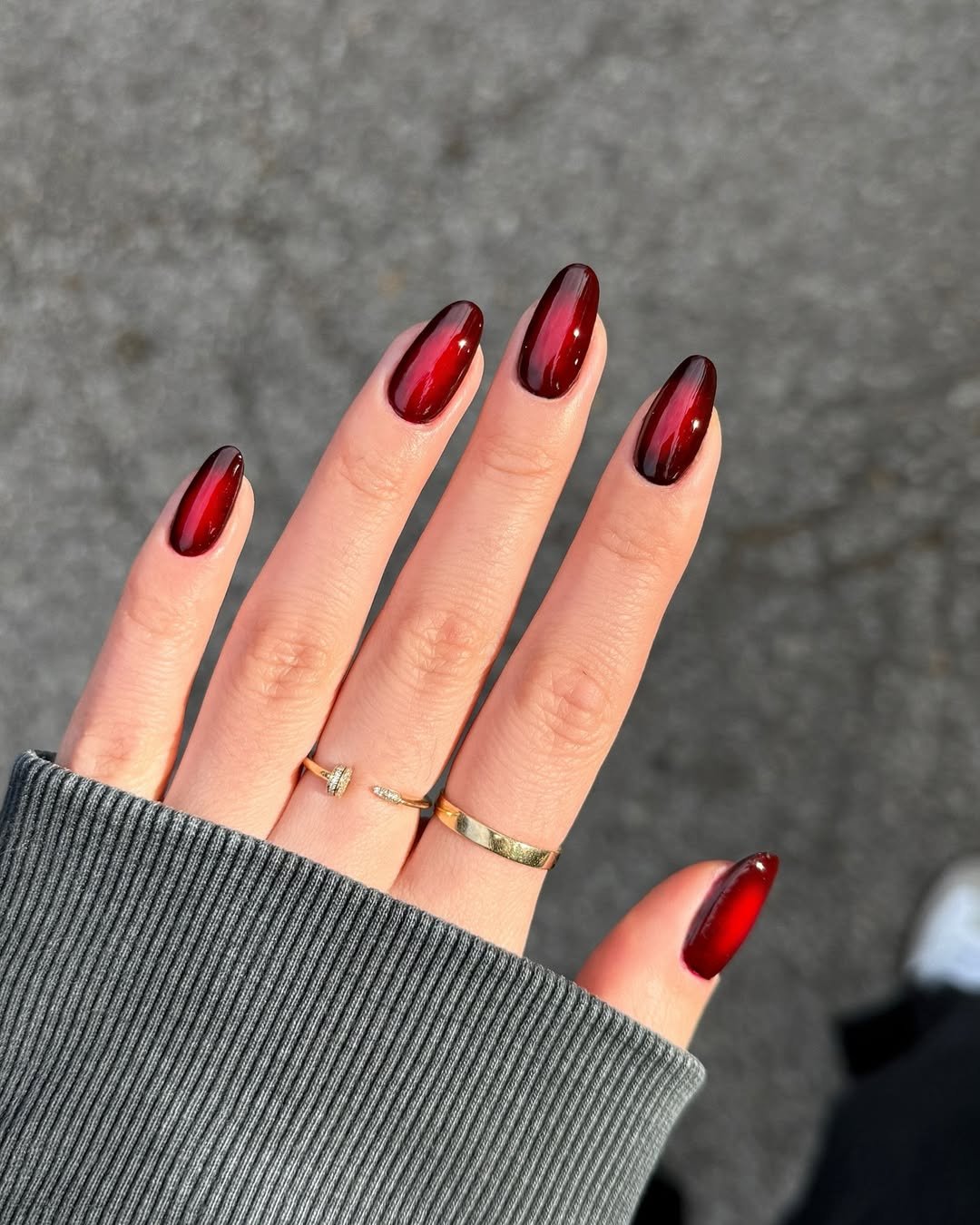 Nail art de cereja