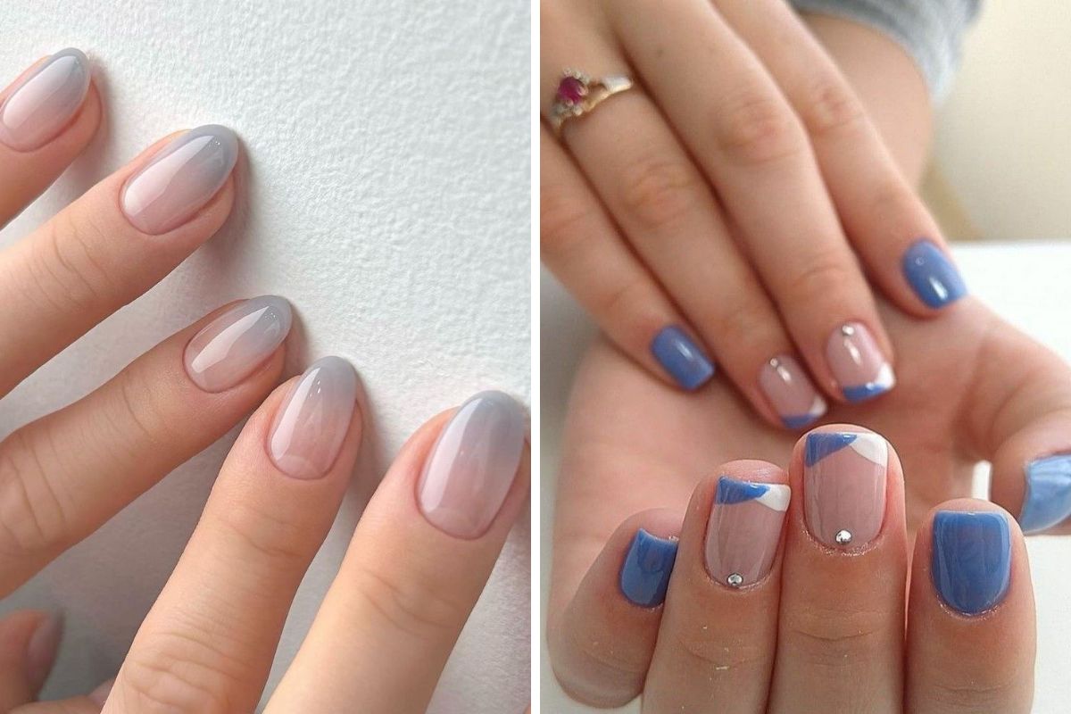 unhas curtas elegantes