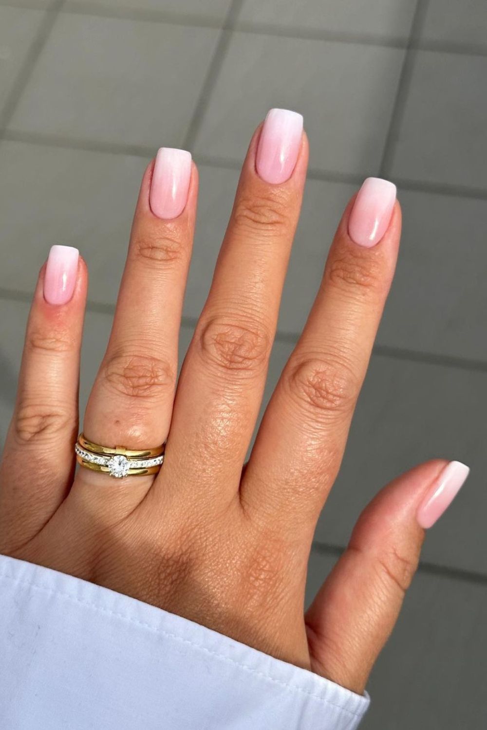 unhas curtas quadradas