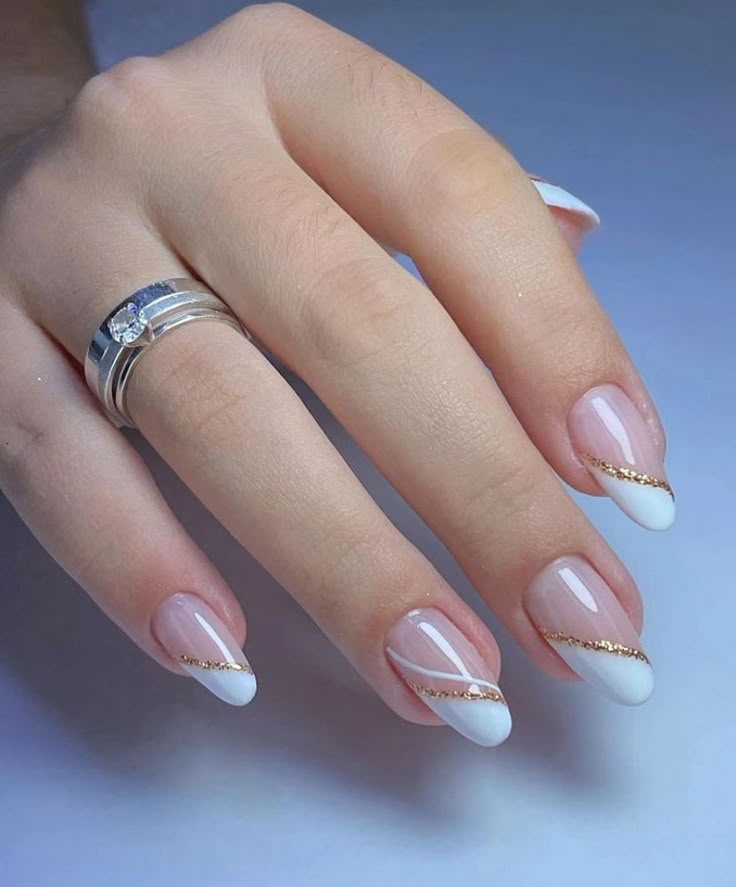 inspiração unhas francesinha diferentes
