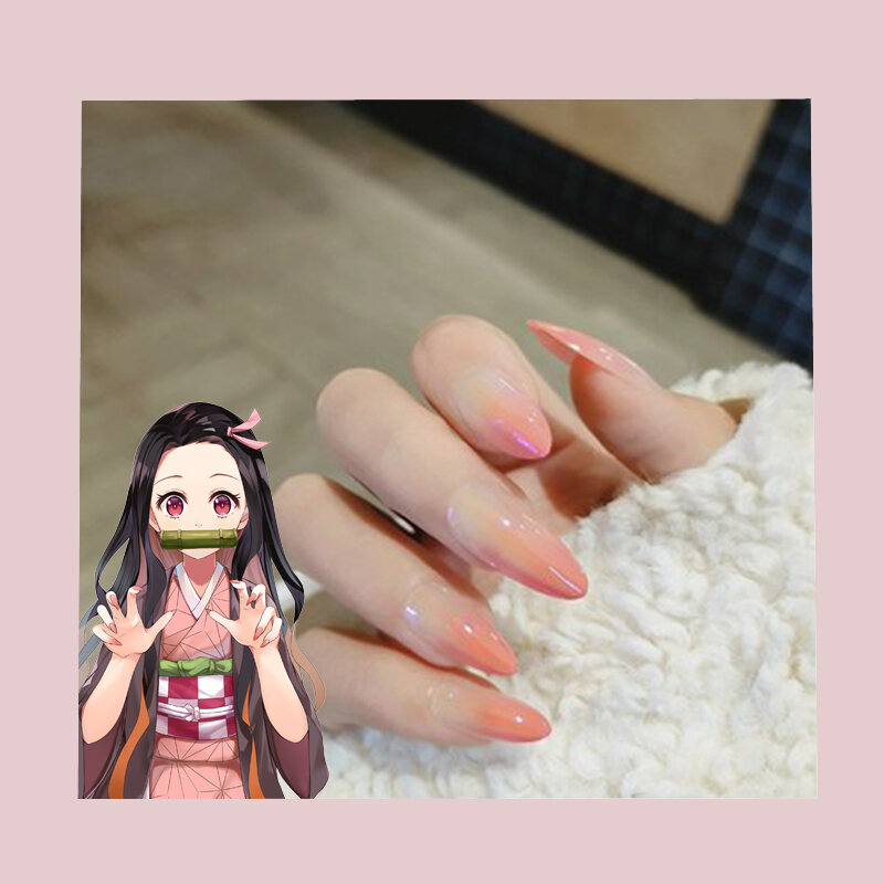 erros comuns ao fazer unhas da nezuko em casa